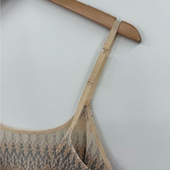 Free People Intimately Knit Slip Dress Chemise in Neutral Multi | Small - Picture 7 of 7